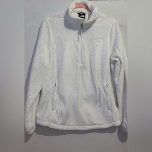 The North Face Women's White Osito 1/4 Zip Fleece Jacket